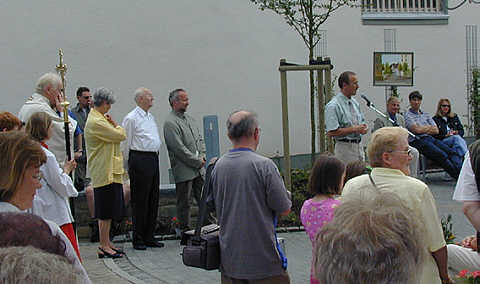 Einweihung: Bürgermeister Michael Grossmann